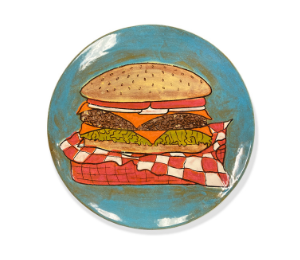 Long Beach Hamburger Plate