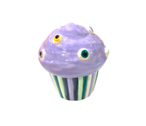 Long Beach Eyeball Cupcake