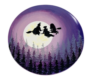 Long Beach Kooky Witches Plate