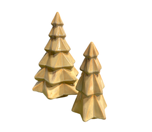 Long Beach Rustic Glaze Faceted Trees