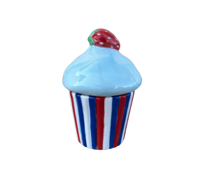Long Beach Patriotic Cupcake