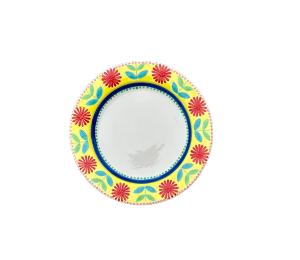 Long Beach Floral Charger Plate