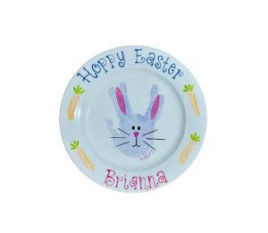 Long Beach Easter Bunny Plate