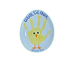 Long Beach Little Chick Egg Plate
