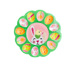 Long Beach Easter Sherbet Egg Plate