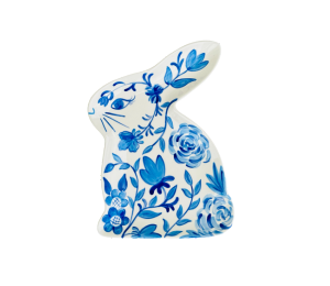 Long Beach Chinoiserie Bunny Plate